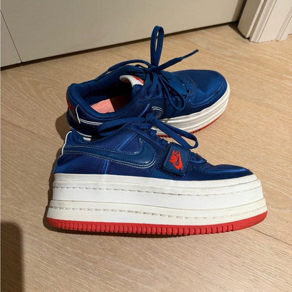 Nike Vandal 2K Gym Blue Doublestack Platform 2018 Sneakers - Picture 3 of 9